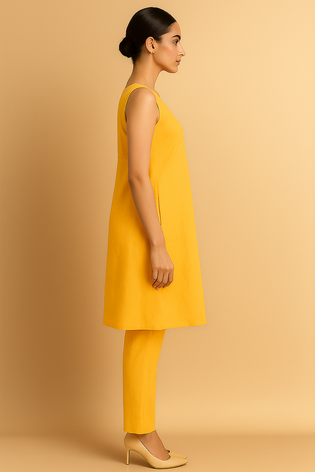Sunny Grace Sleeveless Kurta Set