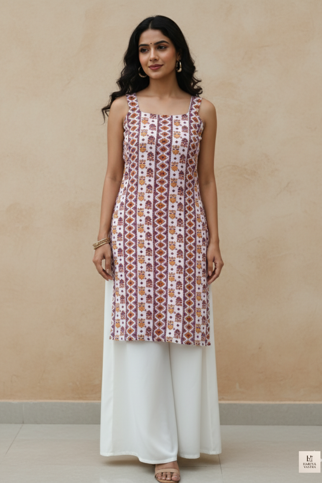 Meher Kurti Set (Maroon)