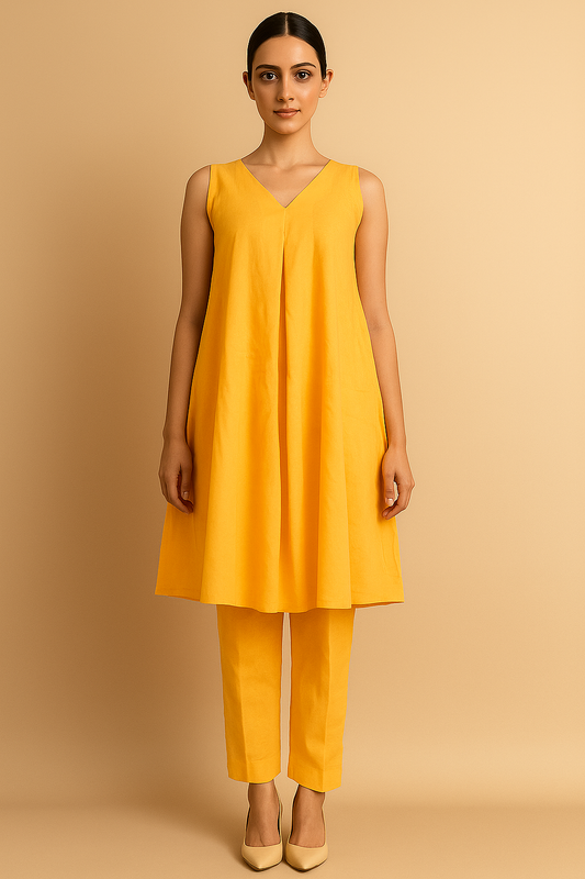 Sunny Grace Sleeveless Kurta Set