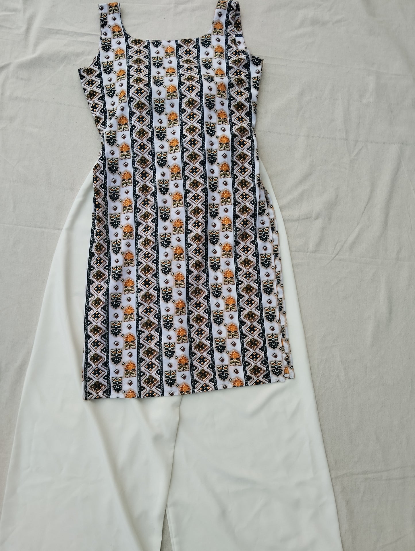 Zahra Kurti Set (Dark Green)